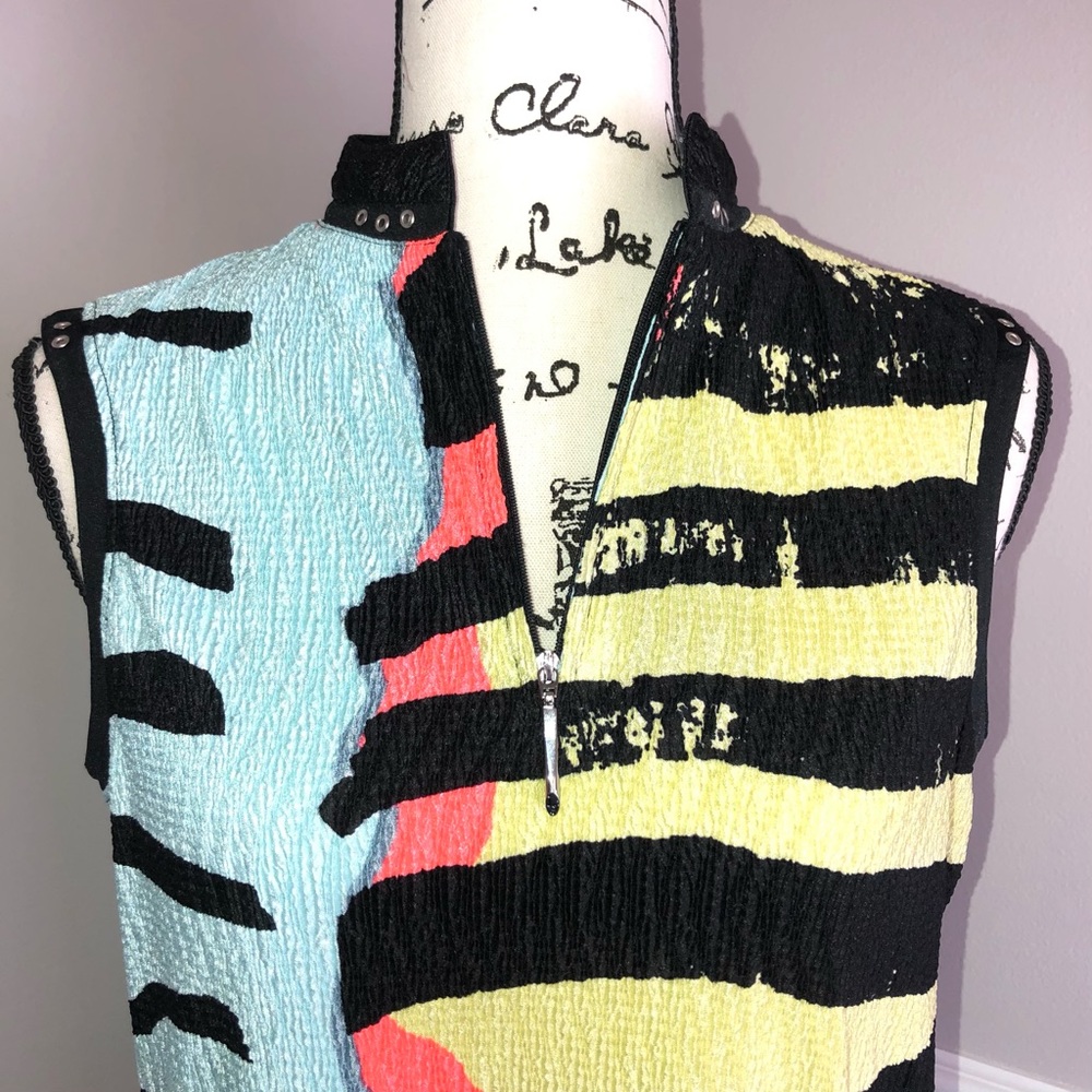 Jamie Sadock Multicolor Abstract Women's Top